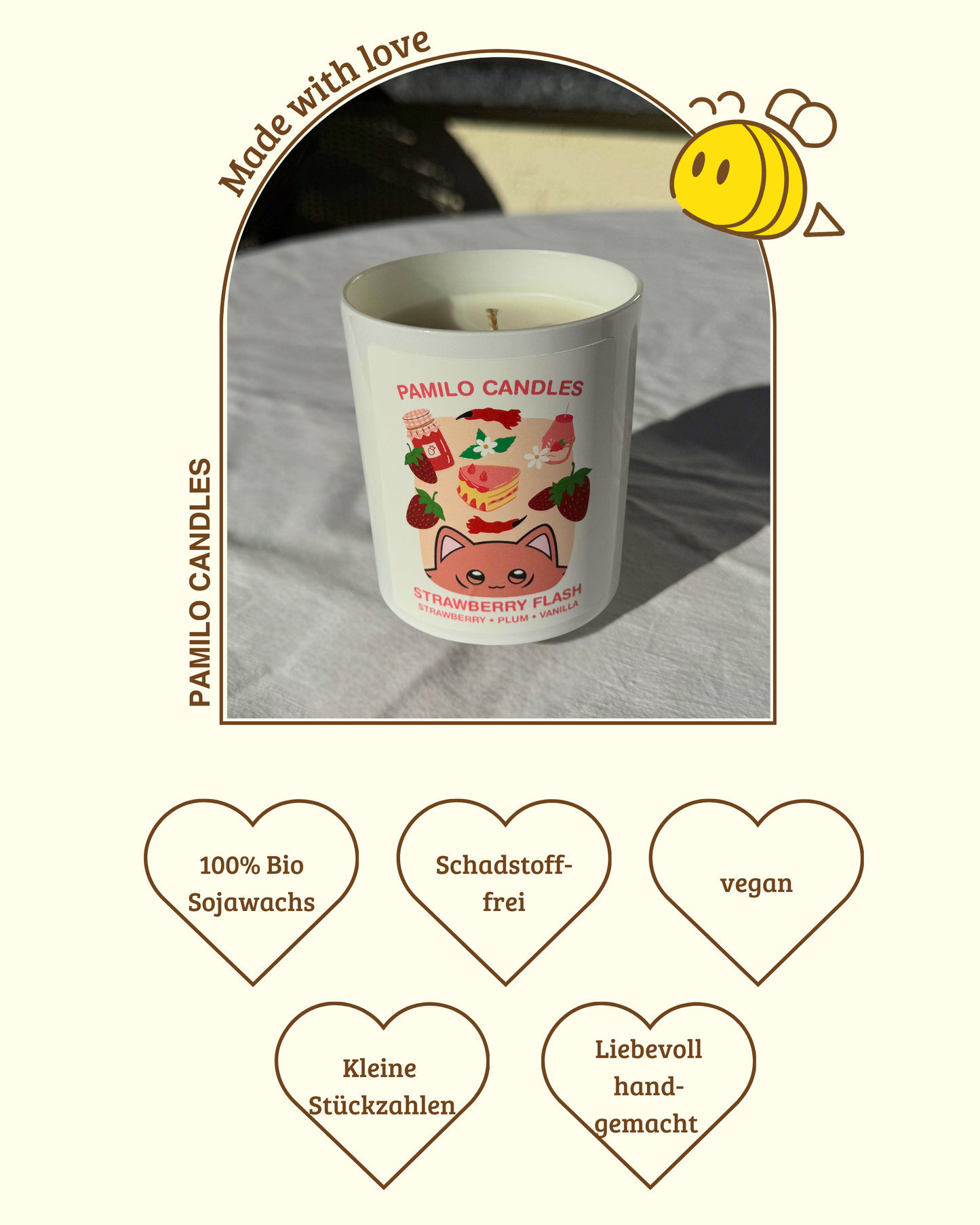 Duftkerze "Strawberry Flash"